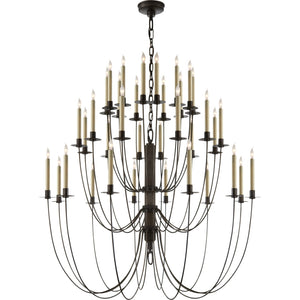 Erika Three-Tier Chandelier - Visual Comfort Ceiling Lights