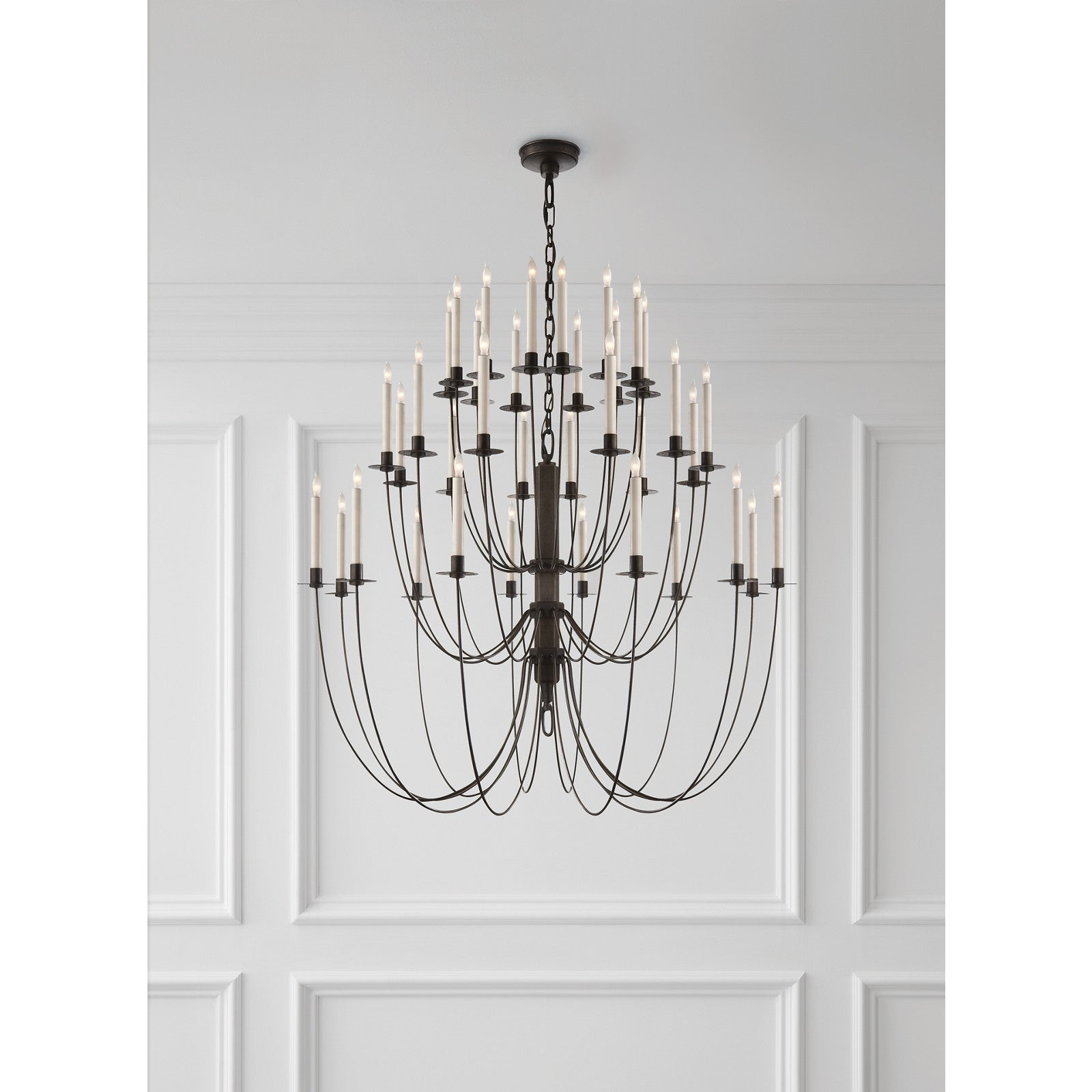 Erika Three-Tier Chandelier - Visual Comfort Ceiling Lights