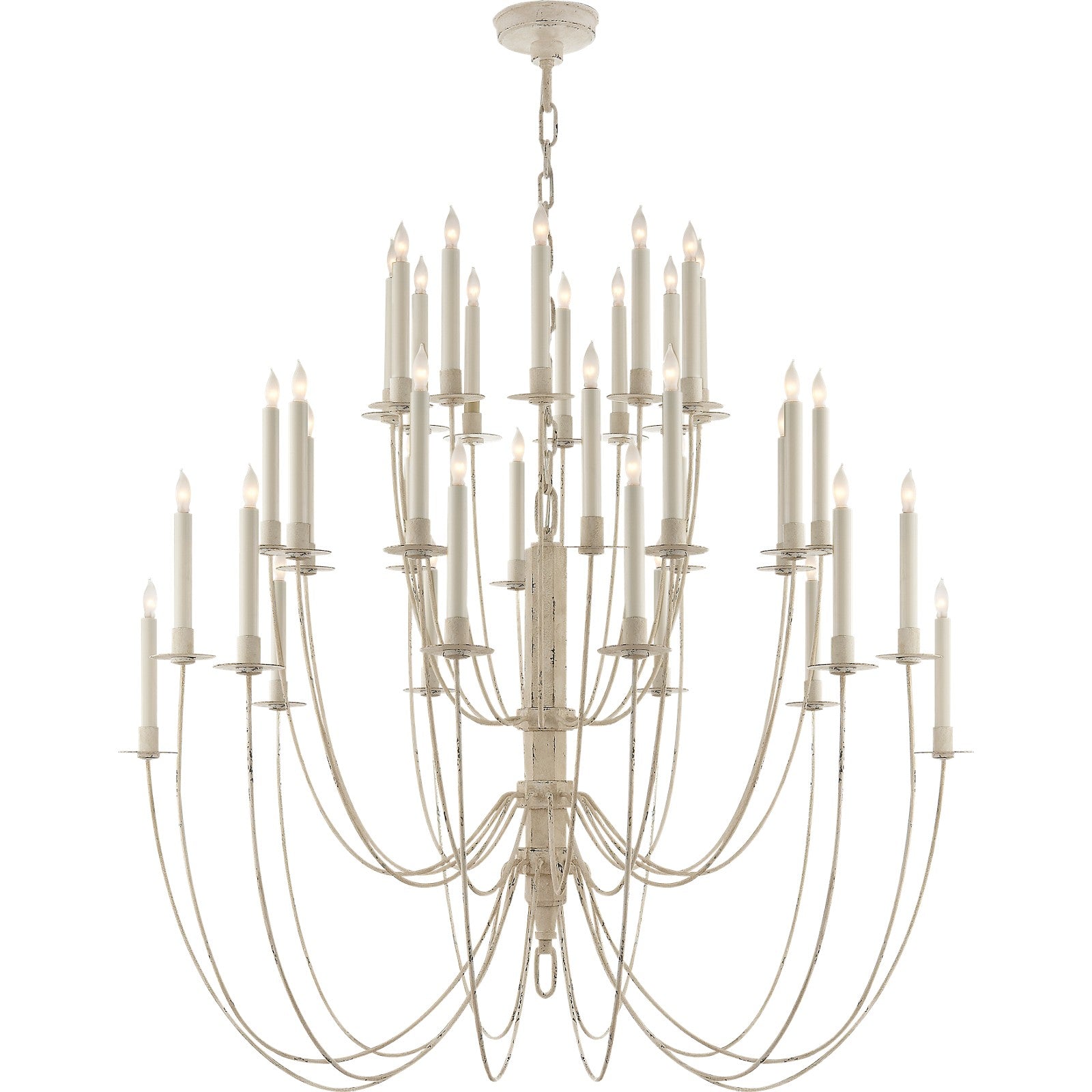 Erika Three-Tier Chandelier - Visual Comfort Ceiling Lights
