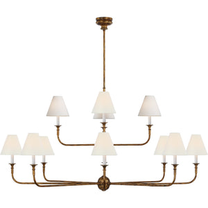 Piaf Grande Two-Tier Chandelier - Visual Comfort Ceiling Lights