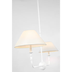 Piaf Large Two Light Linear Pendant - Visual Comfort Ceiling Lights