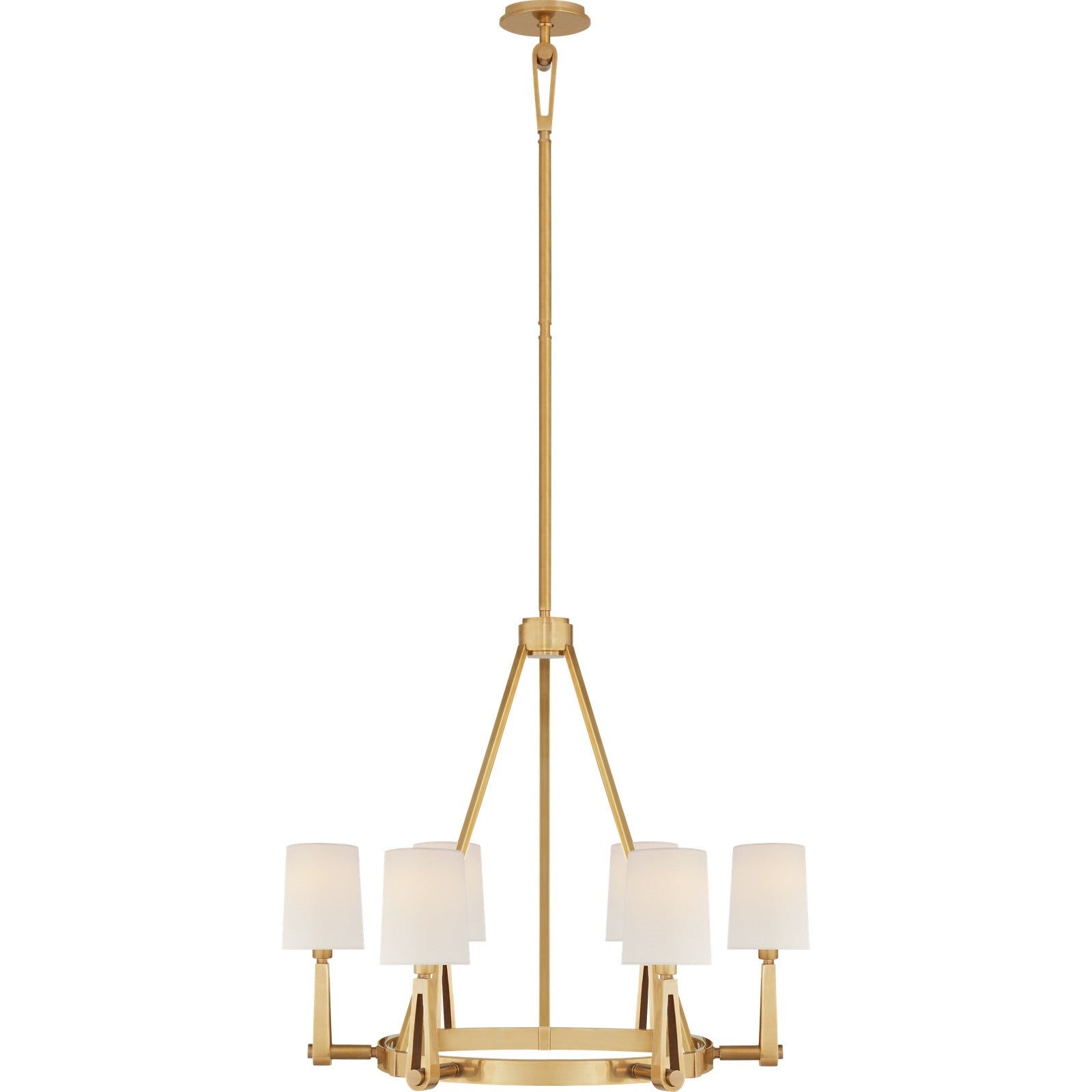 Alpha Medium Chandelier - Visual Comfort Ceiling Lights