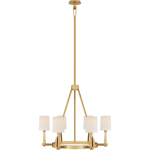 Alpha Medium Chandelier - Visual Comfort Ceiling Lights