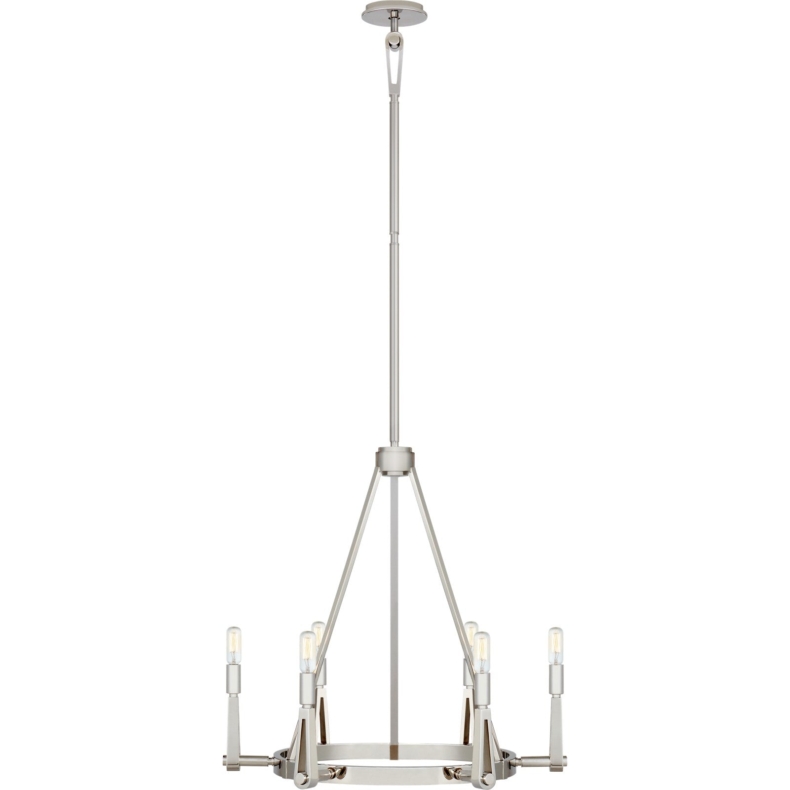 Alpha Medium Chandelier - Visual Comfort Ceiling Lights
