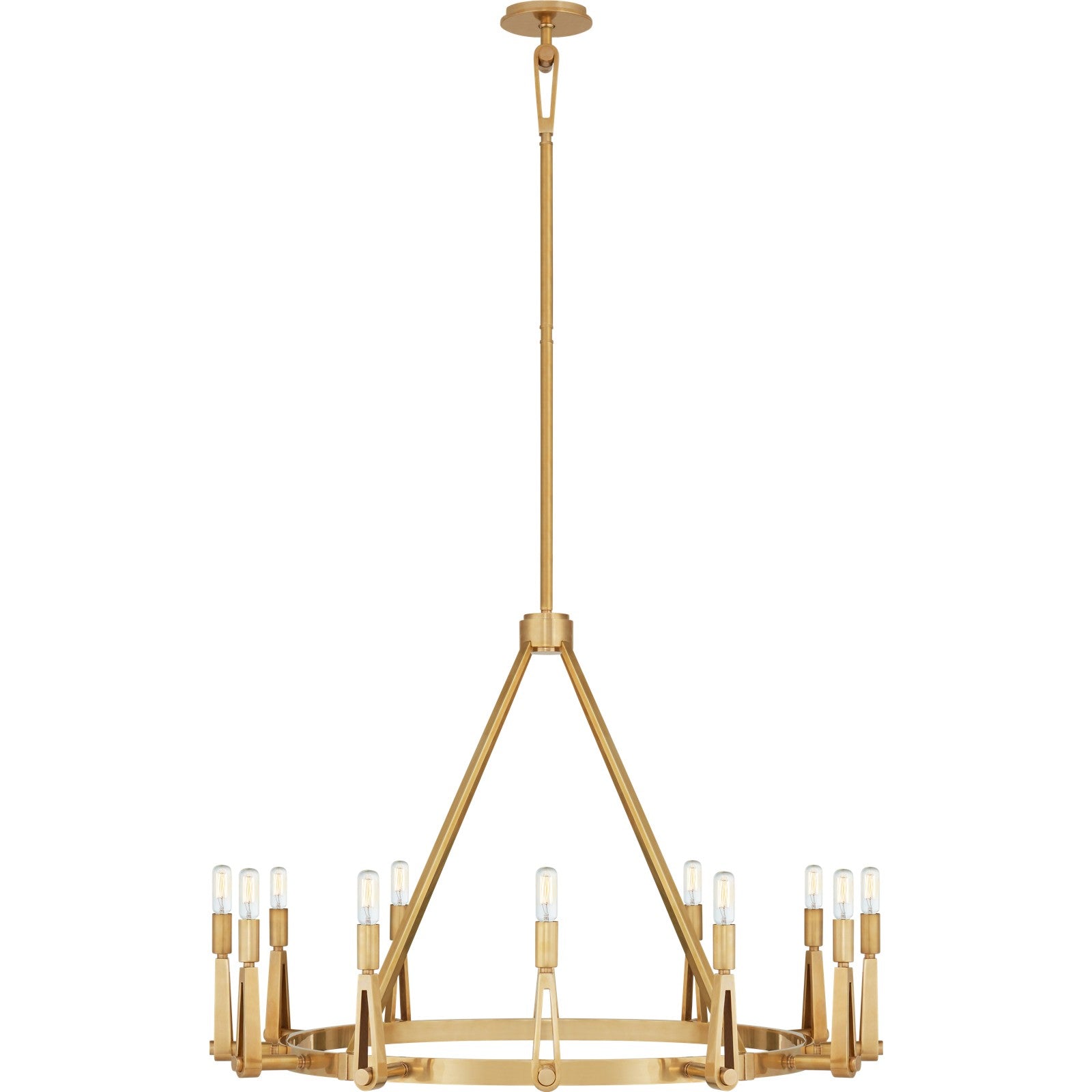 Alpha Grande Chandelier - Visual Comfort Ceiling Lights