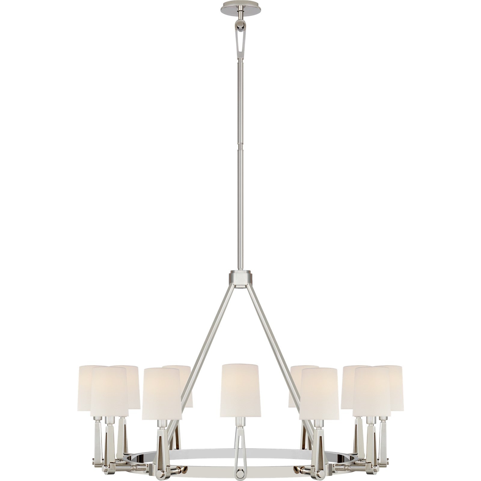 Alpha Grande Chandelier - Visual Comfort Ceiling Lights