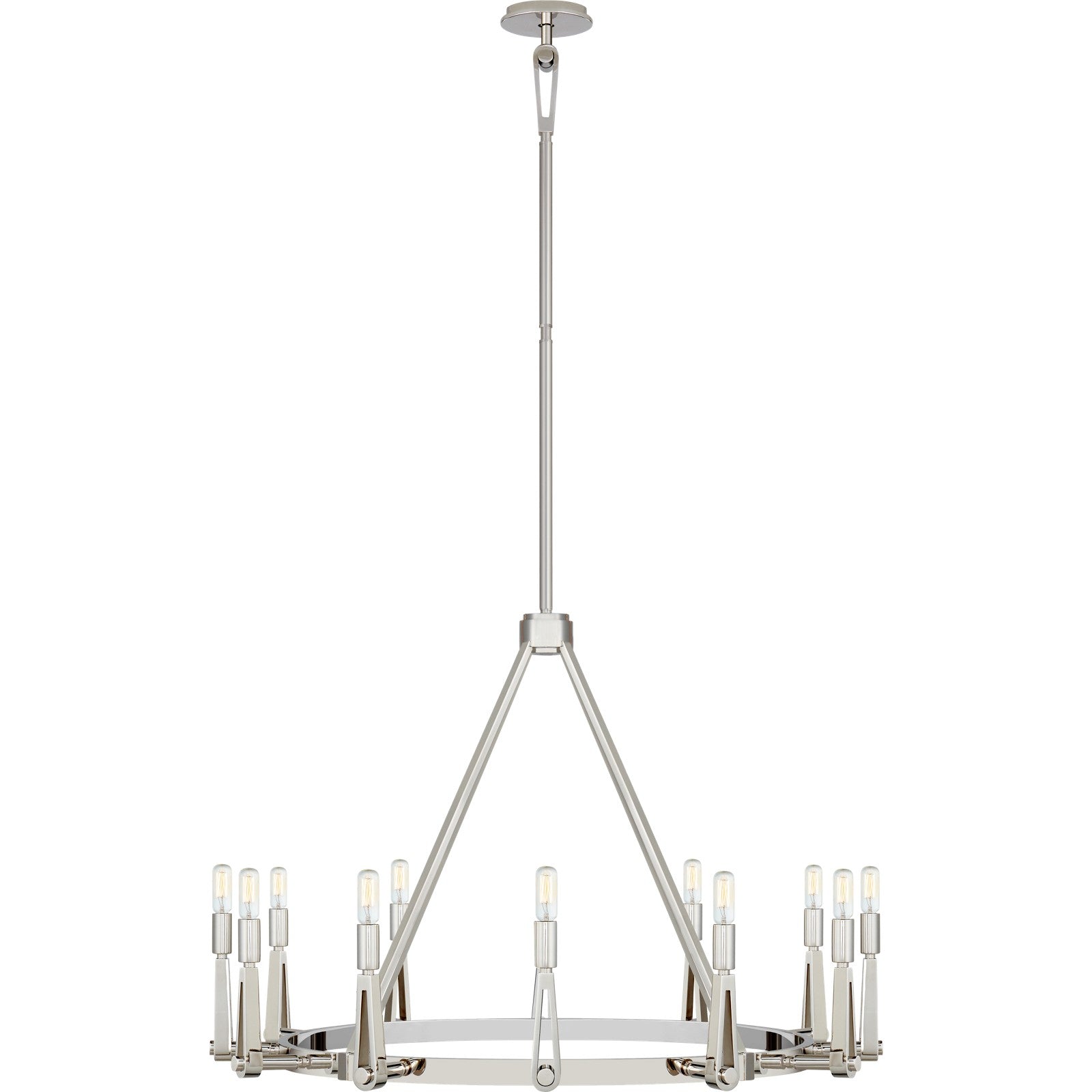 Alpha Grande Chandelier - Visual Comfort Ceiling Lights