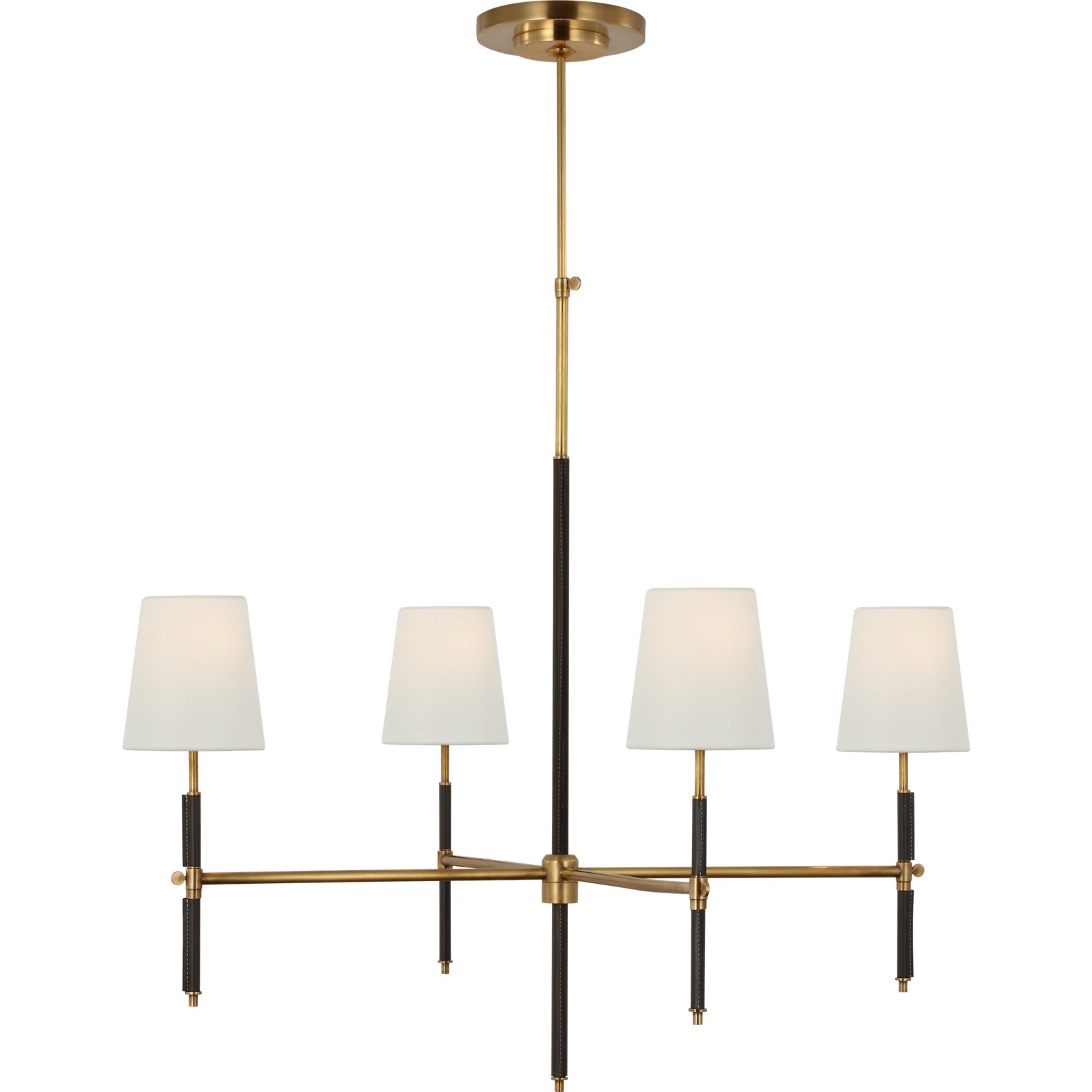 Bryant Large Wrapped Chandelier - Visual Comfort Ceiling Lights