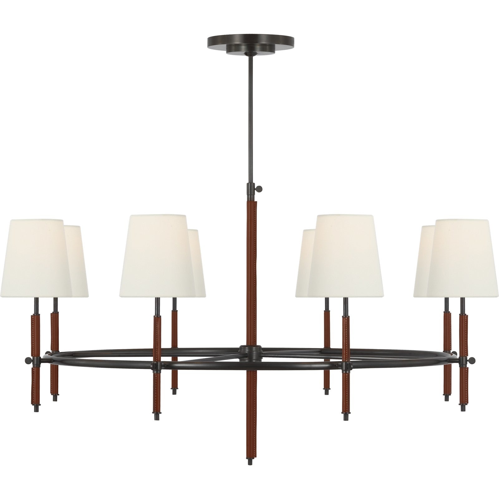 Bryant Wrapped Ring Chandelier - Visual Comfort Ceiling Lights