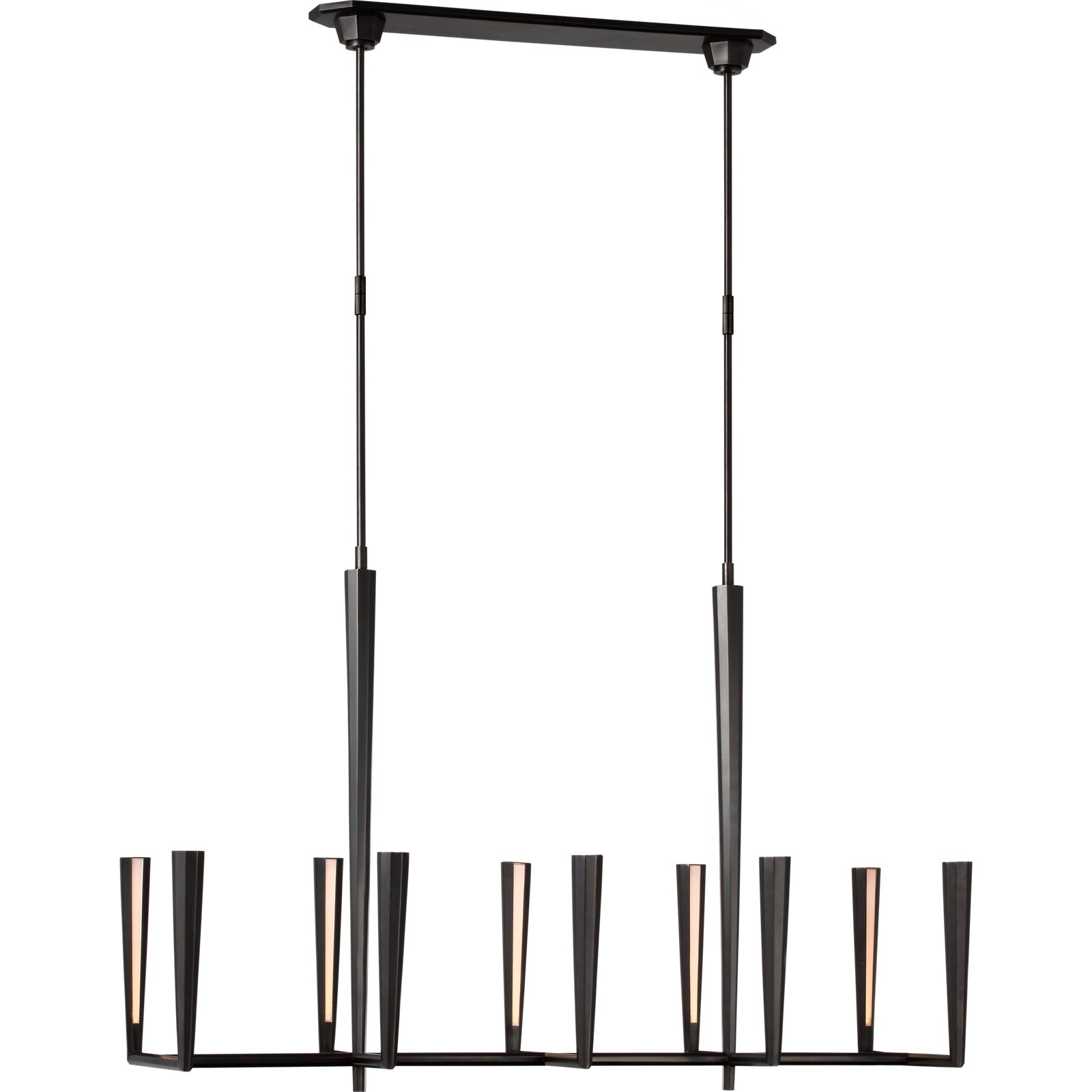 Galahad Large Linear Chandelier - Visual Comfort Ceiling Lights