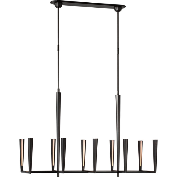 Galahad Large Linear Chandelier - Visual Comfort Ceiling Lights