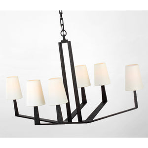 Jeffery XL Ring Chandelier - Visual Comfort Ceiling Lights