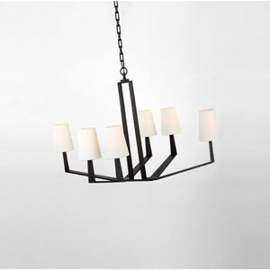 Jeffery XL Ring Chandelier - Visual Comfort Ceiling Lights