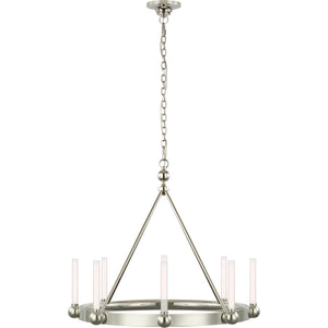 Jeffery Medium Ring Chandelier - Visual Comfort Ceiling Lights
