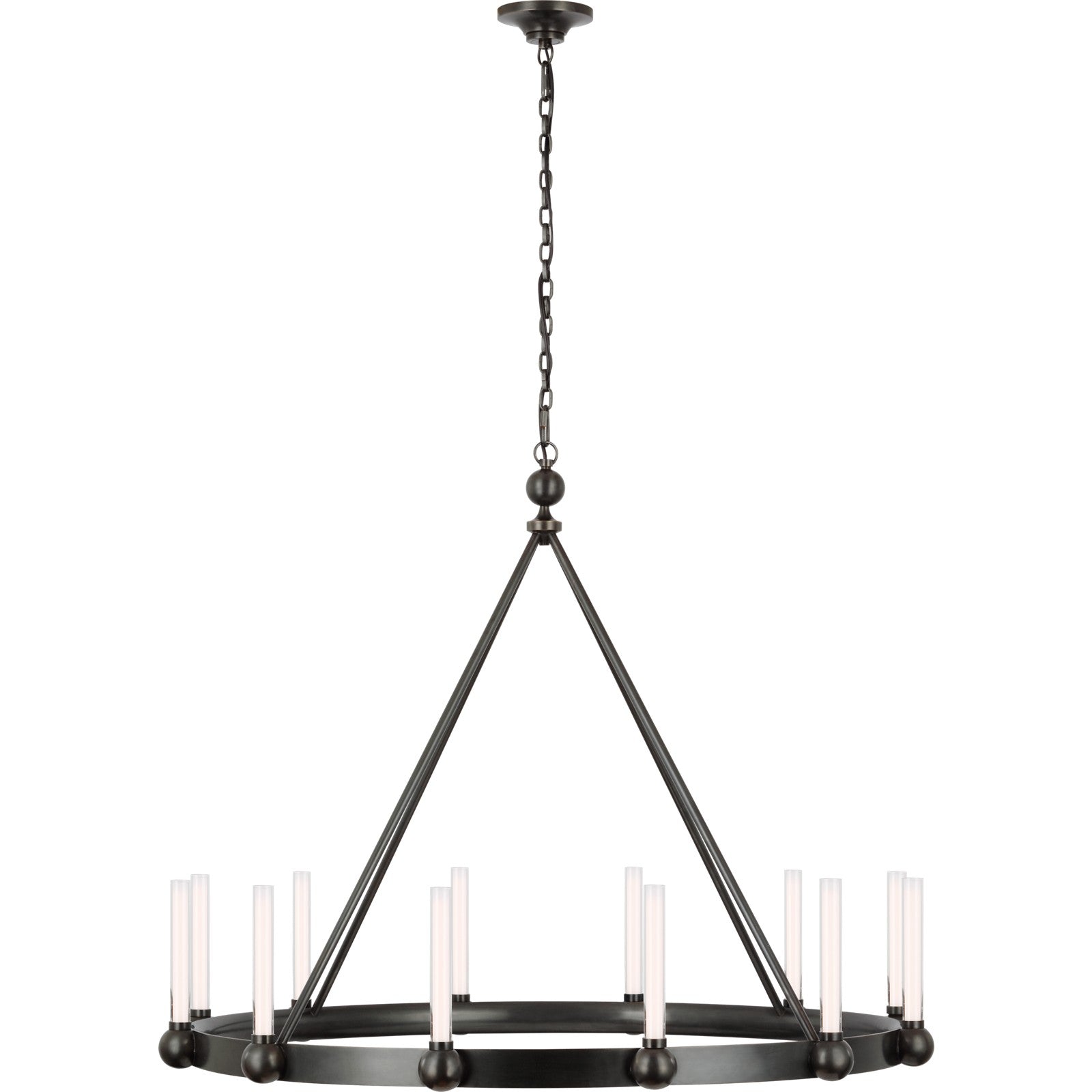 Jeffery XL Ring Chandelier - Visual Comfort Ceiling Lights