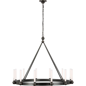 Jeffery XL Ring Chandelier - Visual Comfort Ceiling Lights