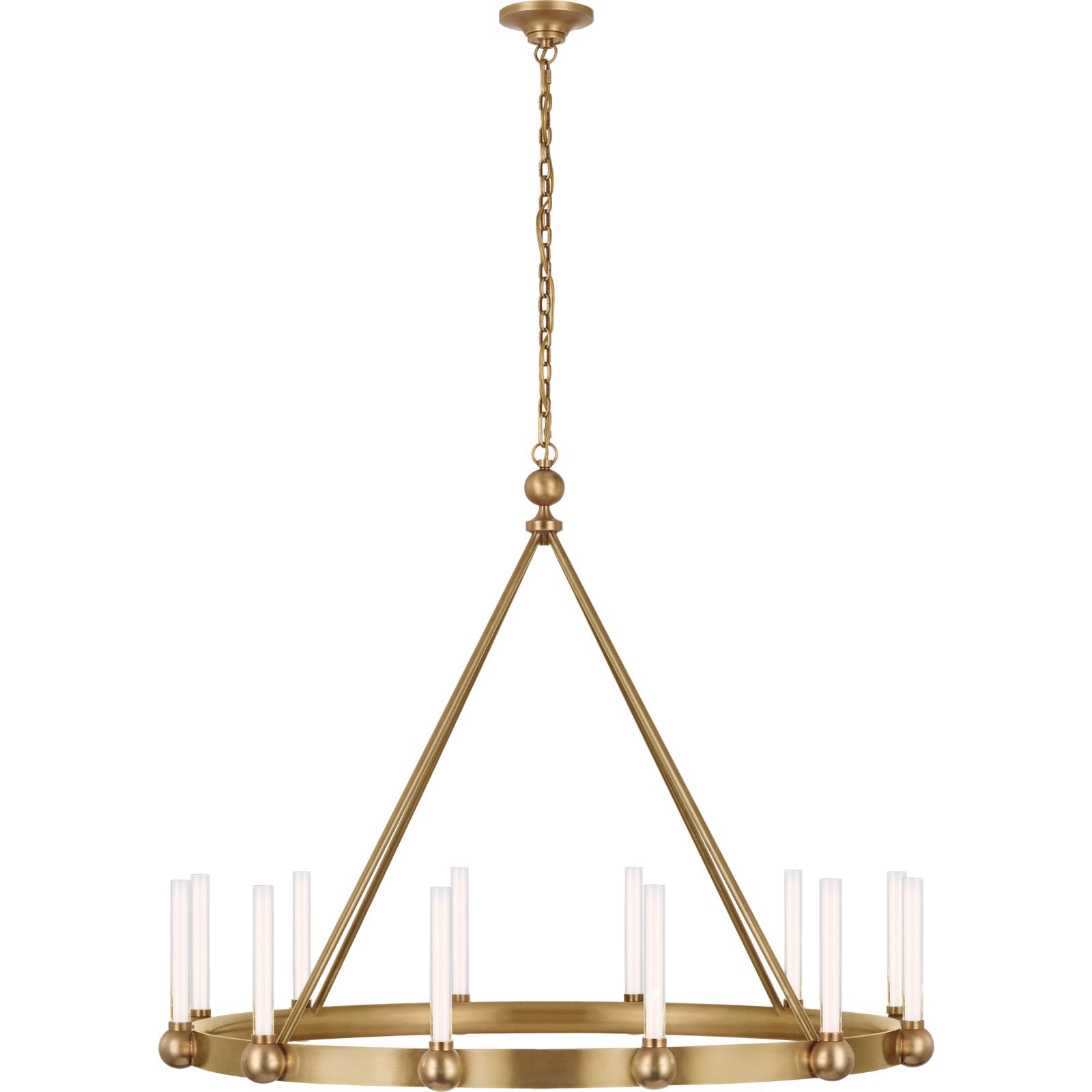 Jeffery XL Ring Chandelier - Visual Comfort Ceiling Lights