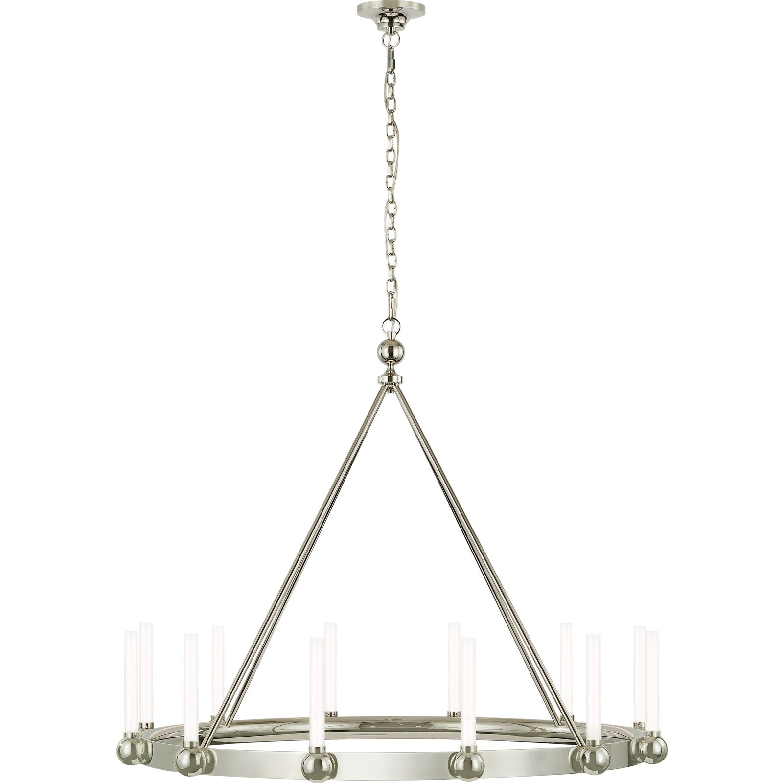 Jeffery XL Ring Chandelier - Visual Comfort Ceiling Lights