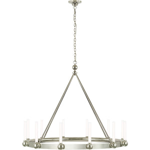 Jeffery XL Ring Chandelier - Visual Comfort Ceiling Lights