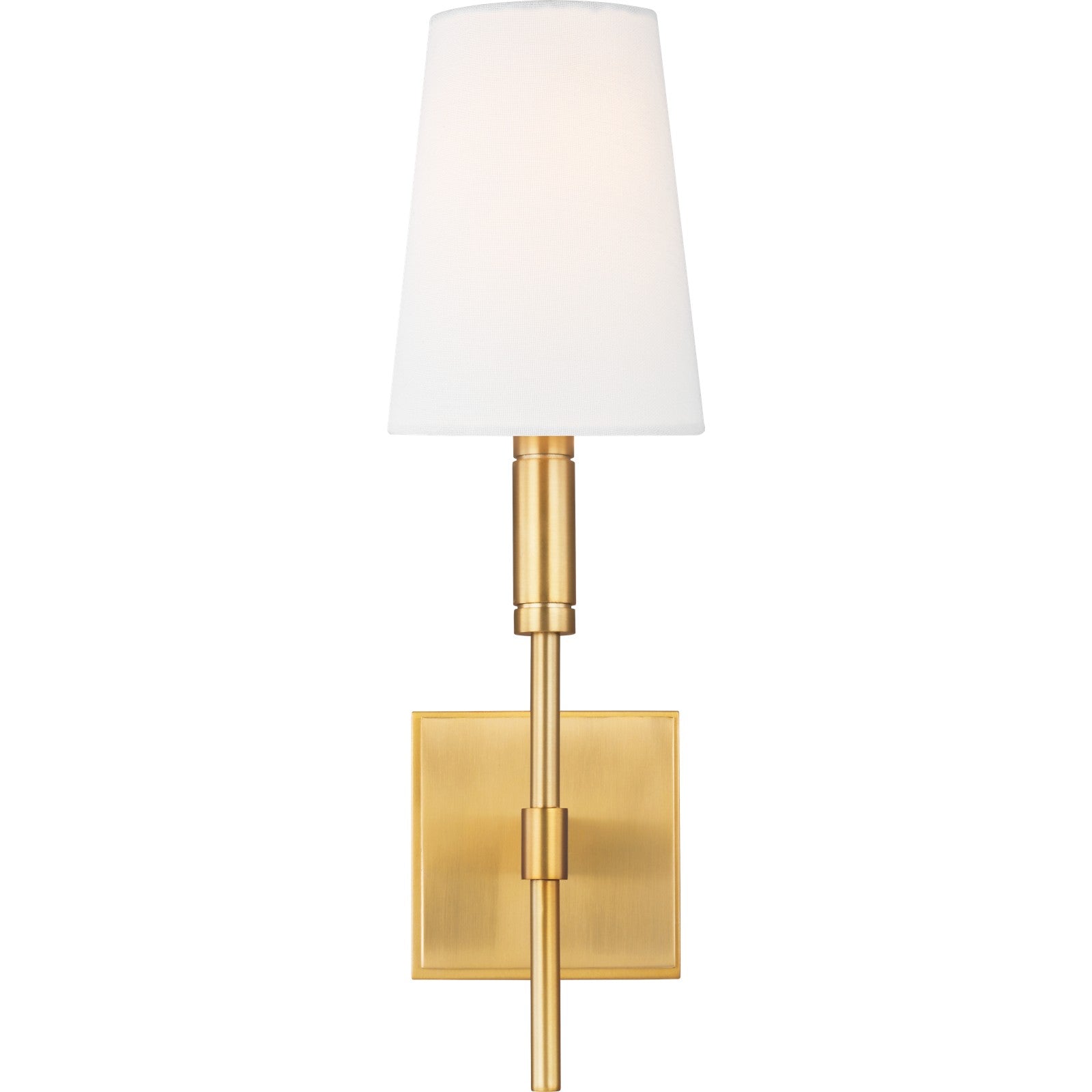 Beckham Classic Sconce in Burnished Brass - Visual Comfort Wall Lights