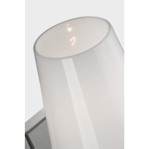 Beckham Classic Rectangular Sconce in Polished Nickel - Visual Comfort Wall Lights