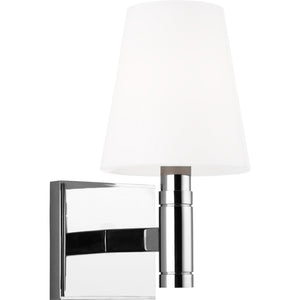 Beckham Classic Square Sconce in Polished Nickel - Visual Comfort Wall Lights