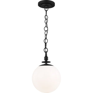 Capri Medium Pendant in Aged Iron - Visual Comfort Ceiling Lights