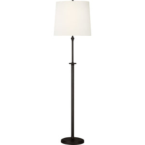 Capri Floor Lamp in Aged Iron - Visual Comfort Floor Lamps