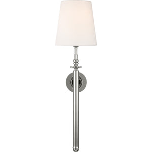 Capri Tail Sconce in Polished Nickel - Visual Comfort Wall Lights