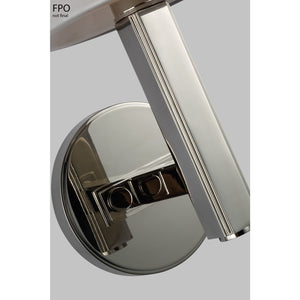 Logan Sconce in Aged Iron - Visual Comfort Wall Lights