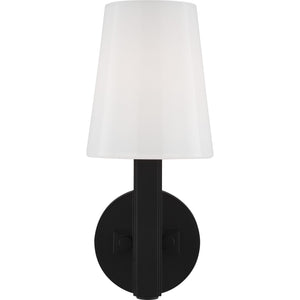 Logan Sconce in Aged Iron - Visual Comfort Wall Lights
