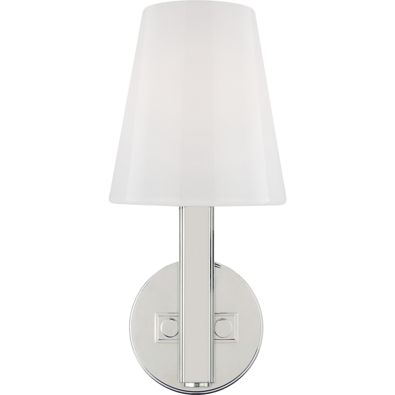 Logan Sconce in Aged Iron - Visual Comfort Wall Lights