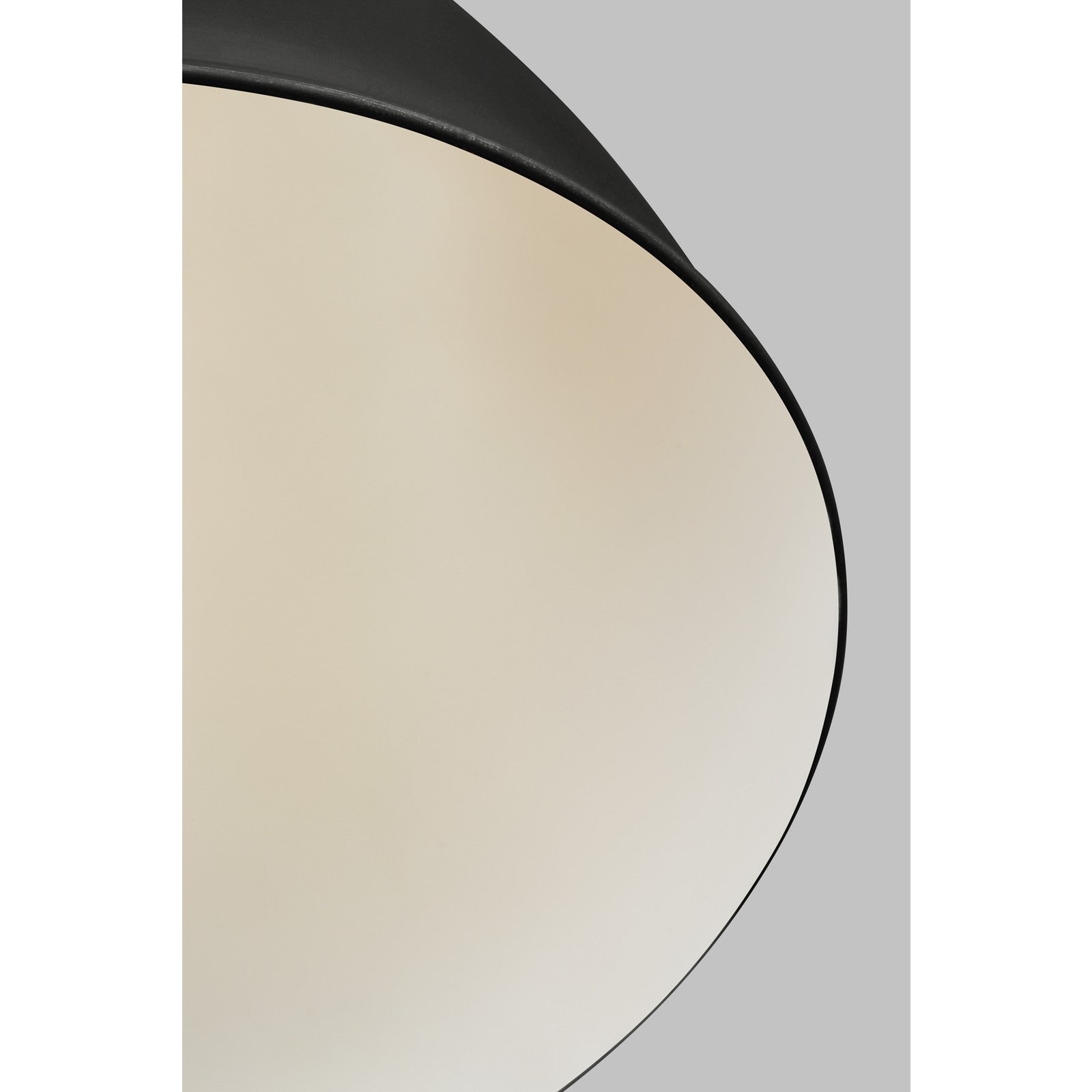 Logan Small Pendant in Aged Iron - Visual Comfort Ceiling Lights