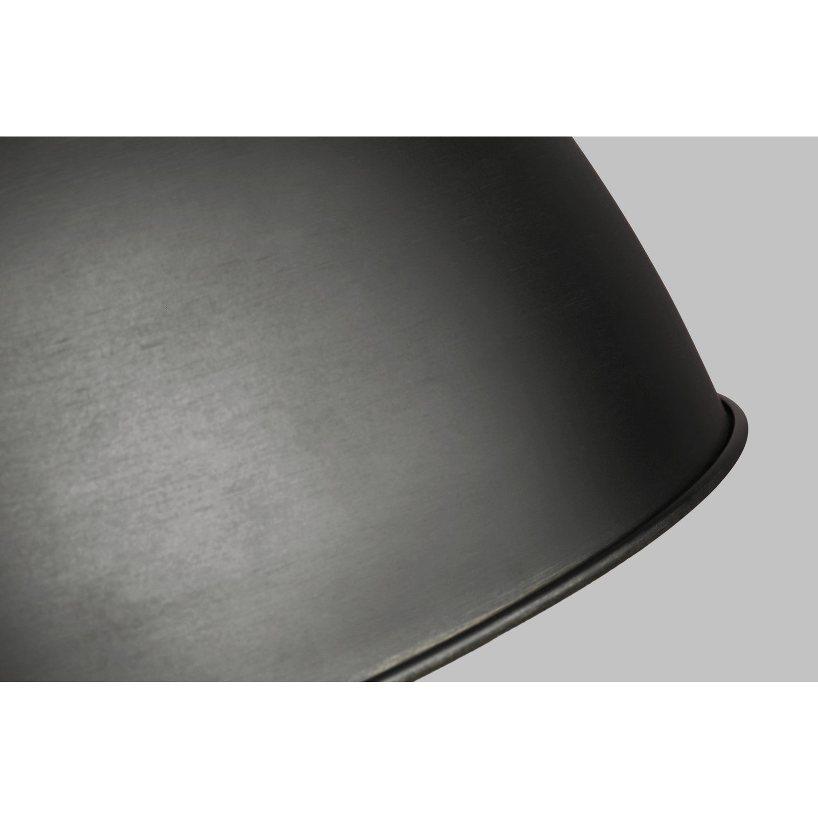Logan Medium Pendant in Aged Iron - Visual Comfort Ceiling Lights