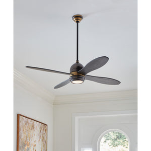 Metrograph 56" LED Ceiling Fan - Visual Comfort Fan 17