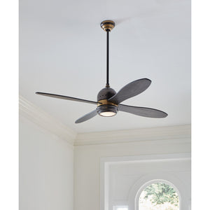 Metrograph 56" LED Ceiling Fan - Visual Comfort Fan 14