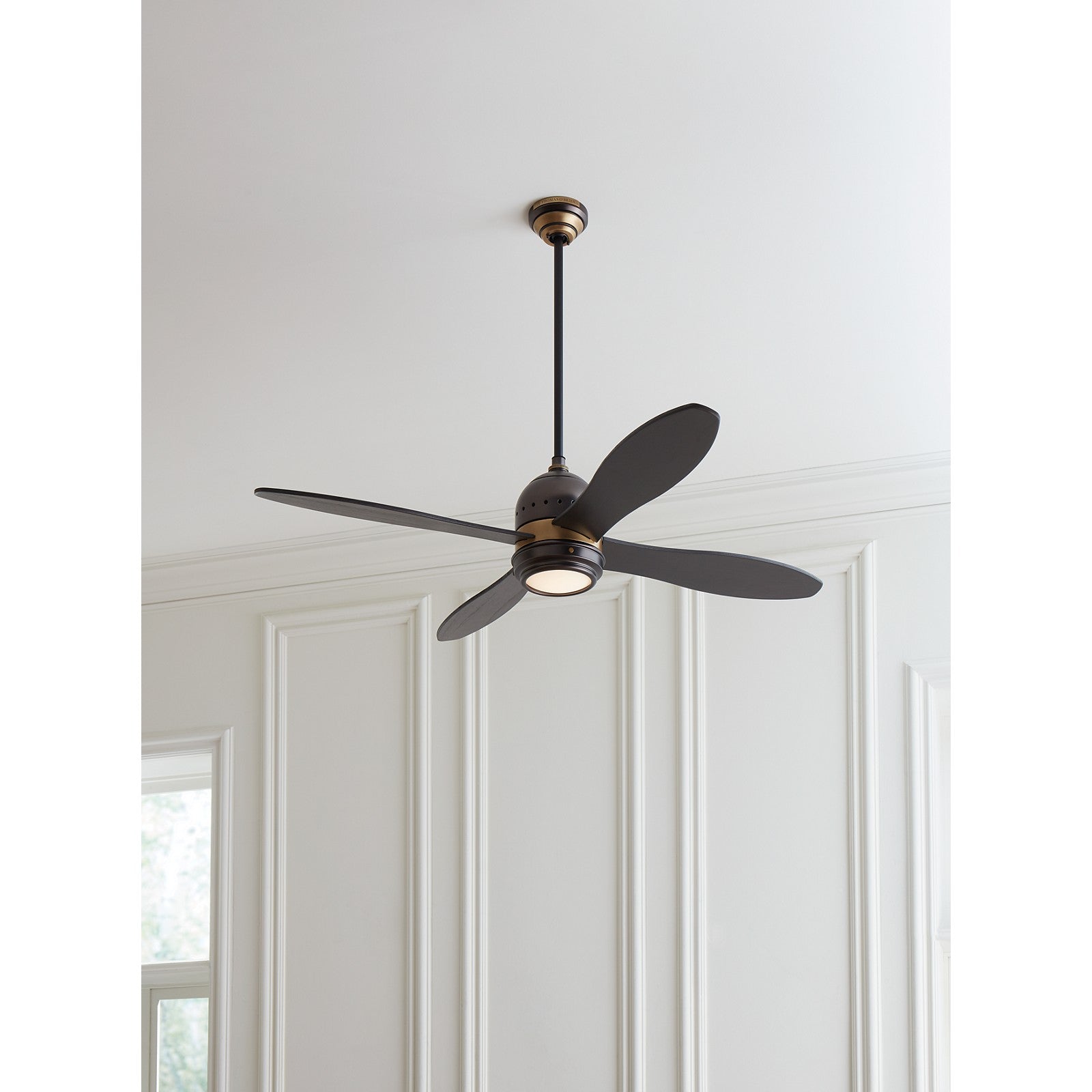 Metrograph 56" LED Ceiling Fan - Visual Comfort Fan 24