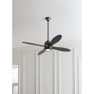 Metrograph 56" LED Ceiling Fan - Visual Comfort Fan 24