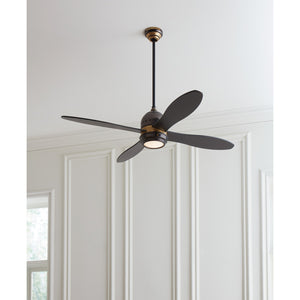 Metrograph 56" LED Ceiling Fan - Visual Comfort Fan 22