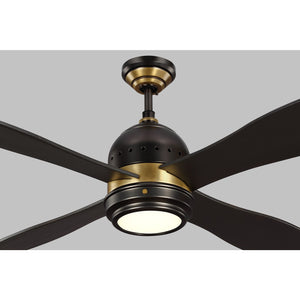 Metrograph 56" LED Ceiling Fan - Visual Comfort Fan 25