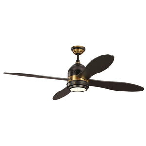 Metrograph 56" LED Ceiling Fan - Visual Comfort Fan 3