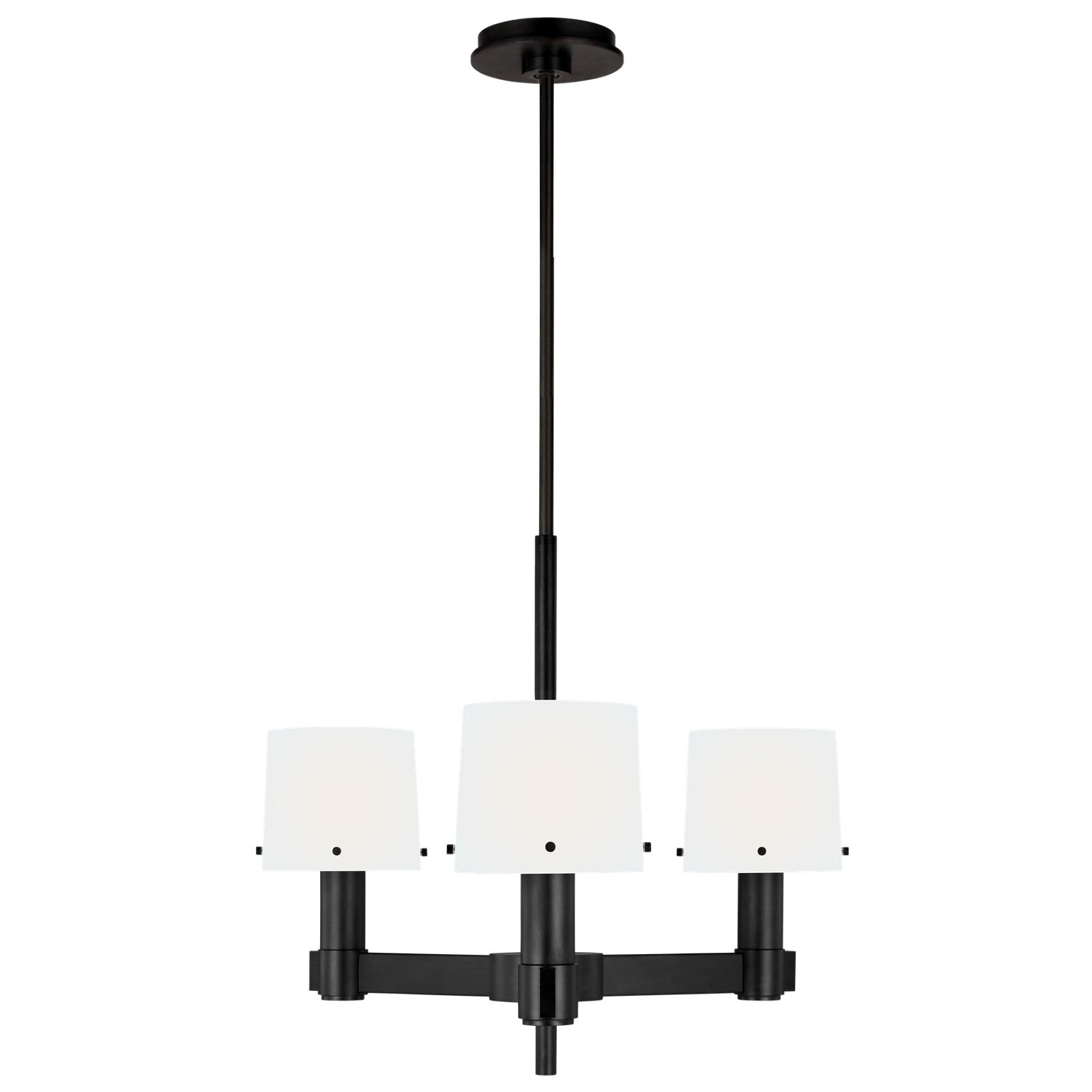 Palma Small Chandelier Aged Iron - Visual Comfort Ceiling Lights