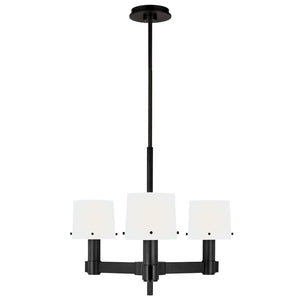 Palma Small Chandelier Aged Iron - Visual Comfort Ceiling Lights