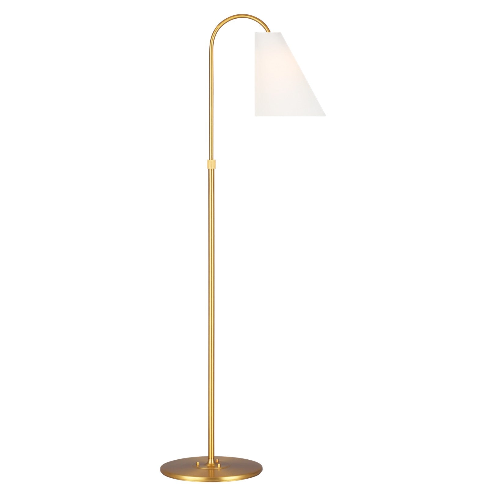 Signoret Task Floor Lamp Burnished Brass Bulbs Inc - Visual Comfort Floor Lamps