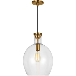 Vaso Medium Pendant Burnished Brass - Visual Comfort Ceiling Lights