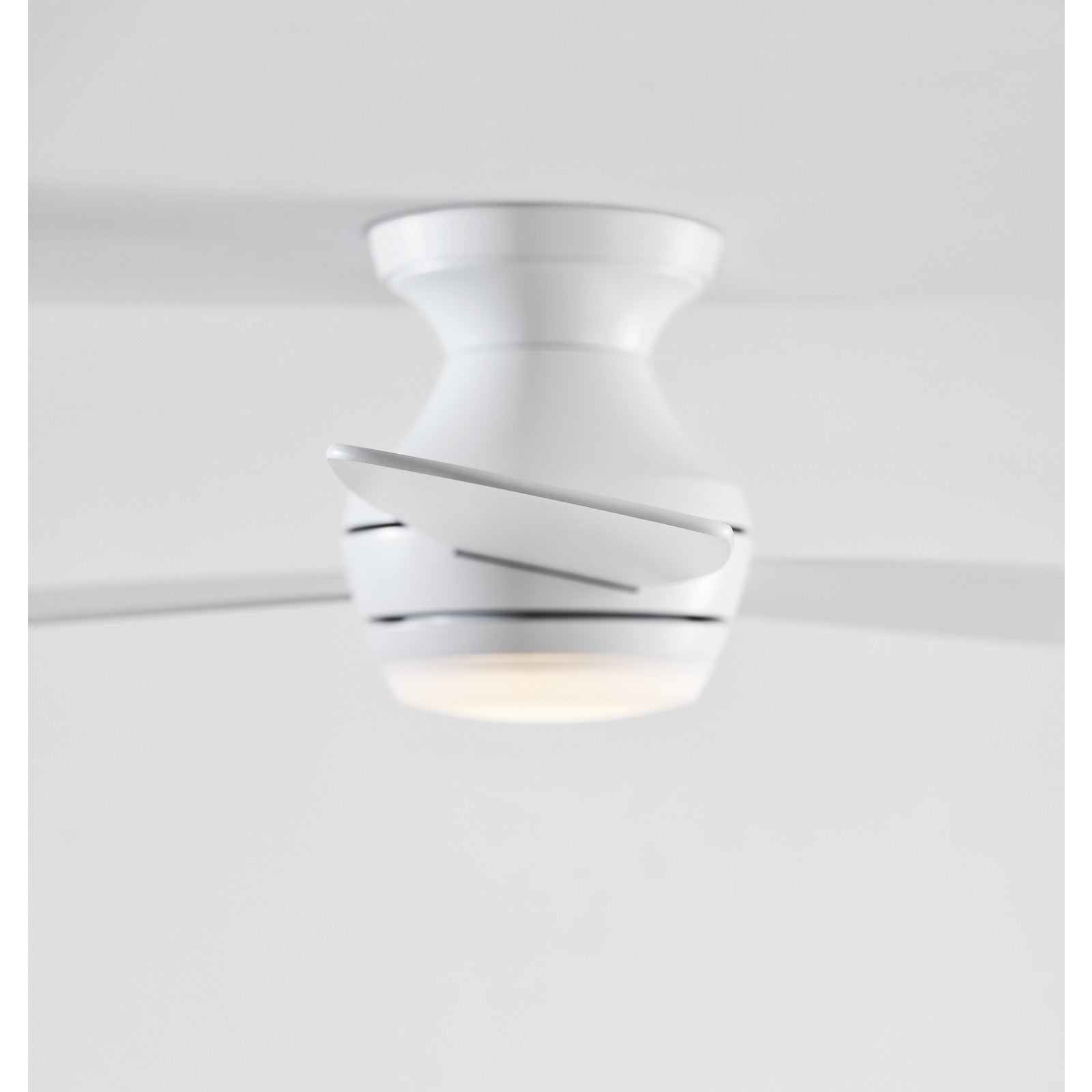 Ikon 52" Semi Flush LED Ceiling Fan - Visual Comfort Fan 24