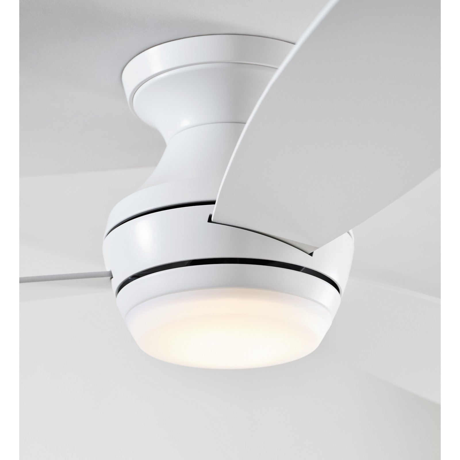 Ikon 52" Semi Flush LED Ceiling Fan - Visual Comfort Fan 25