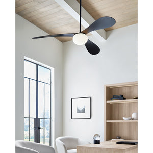 Drape Smart 58" LED Ceiling Fan - Visual Comfort Fan 10