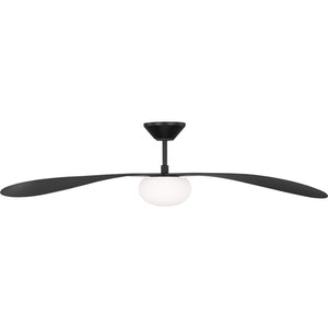 Drape Smart 58" LED Ceiling Fan - Visual Comfort Fan 2