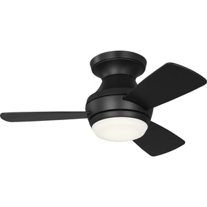 Ikon 32 Hugger LED Ceiling Fan - Visual Comfort Fan 6